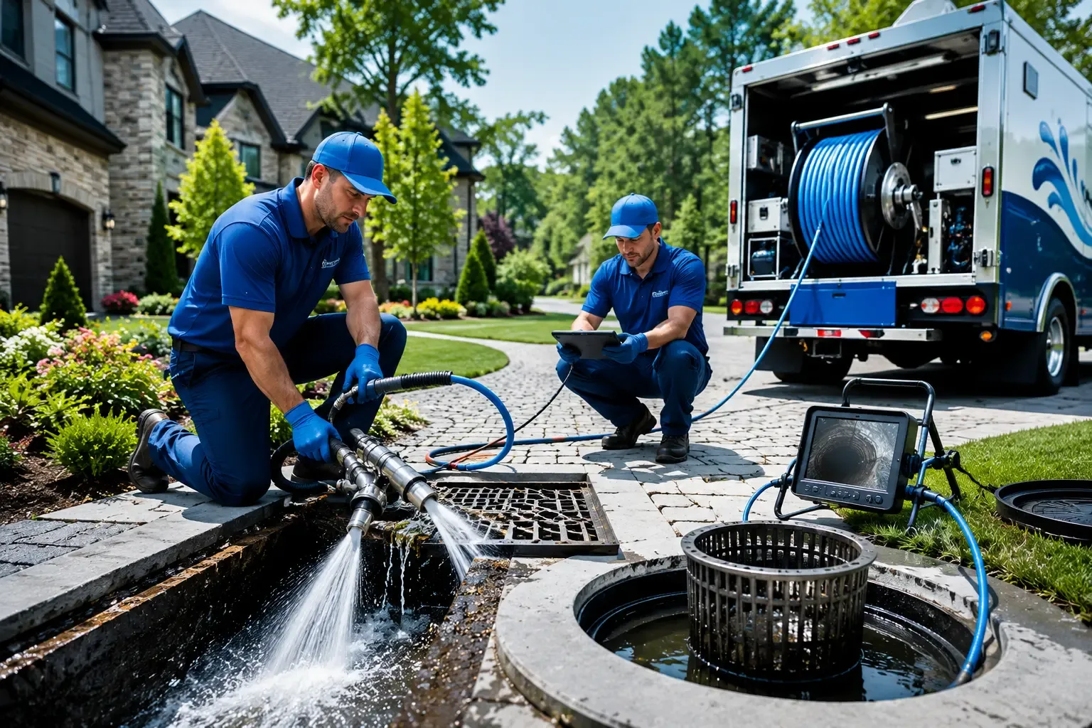 Local outdoor drain cleaning professionals in Lonetree, WY
